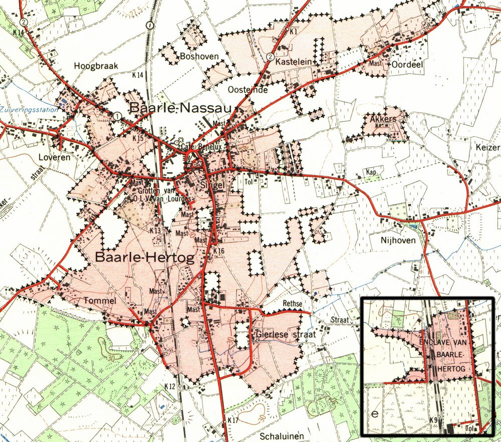 Baarle-Nassau Border